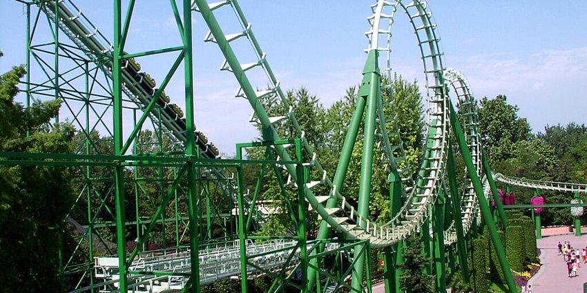 Gardaland Park is one of the top theme parks in Italy