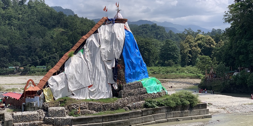 Seek blessings from Garjiya Temple - one of the places to visit in Jim Corbett, Uttarakhand.