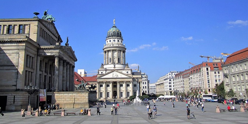 An image showing Berlin Gendarmenmarkt, a tourist attraction near Jewish Museum Berlin.