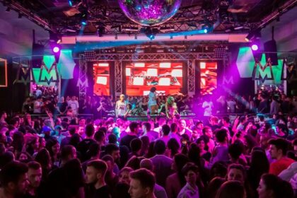 Georgia nightlife with vibrant clubs, rooftop bars, music, cocktails, and culture.