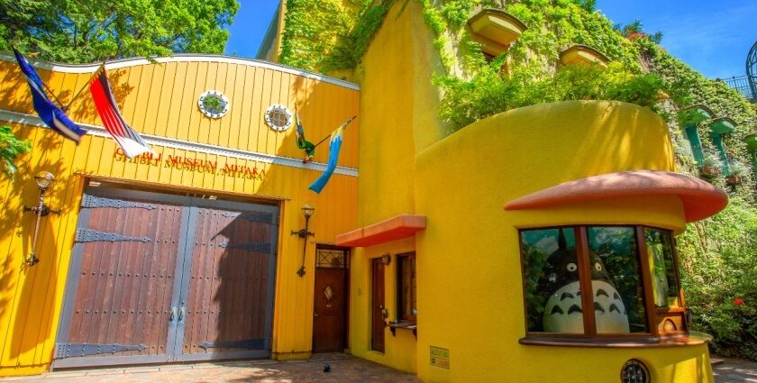 Ghibli Museum showcases Studio Ghibli's magical worlds and enchanting exhibits