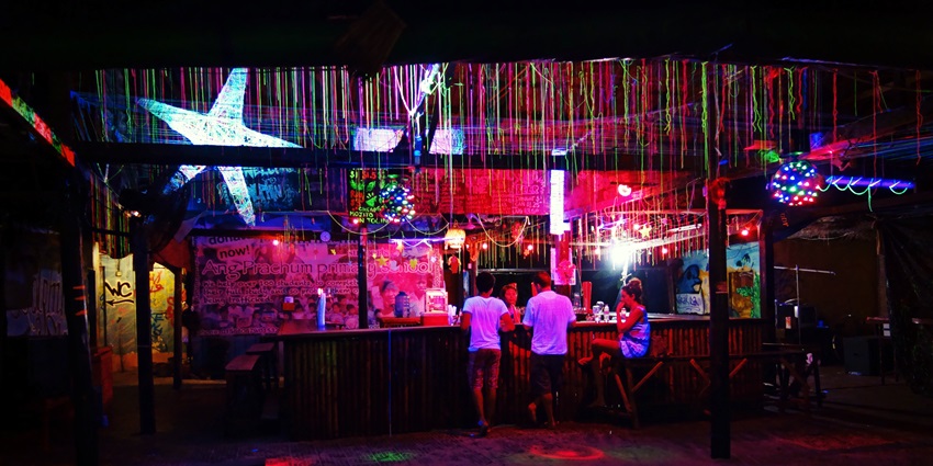 Enjoy Moscow Russia nightlife at the vibrant rooftop club with music, lights, and great vibes.