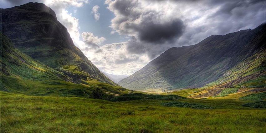 Glencoe is famous for its dramatic landscape, attracting hikers, and photographers.