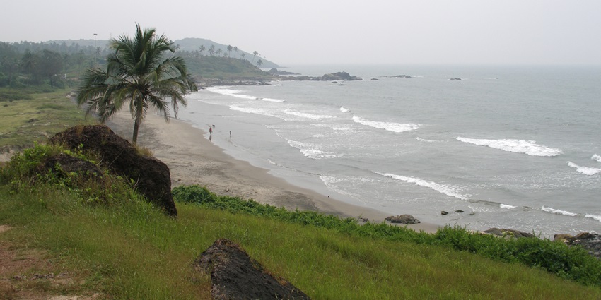 An Image of a Beach in Goa, one of the best places to visit in May in India with friends