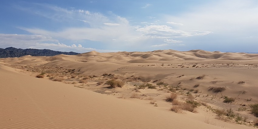 The Gobi desert is among the famous places to visit in Mongolia with unique landscapes and ancient historical significance.