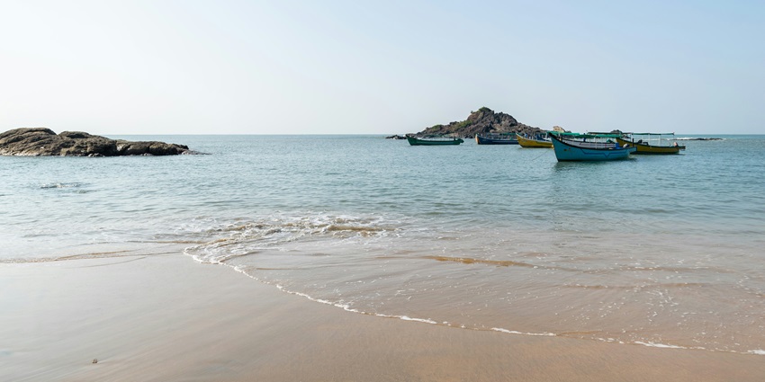Serenic view of Gokarna in Karnataka - Places to visit in December in south India