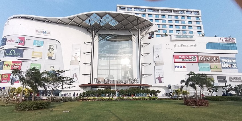 Image of large mall offering shopping, cinema, and dining experiences - explore Shopping Malls in Vellore