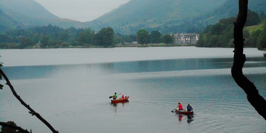 A picturesque lake inspired by poet William Wordsworth, the best spot for Kayaking in the UK.