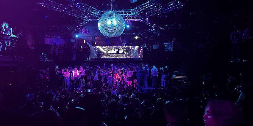 Griboedov Club captures St. Petersburg nightlife with live music and a vibrant scene.