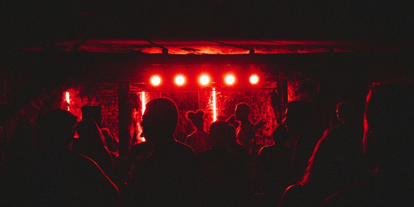 An Image of a nightclub in Gurugram, one of the best places for nightlife in India.