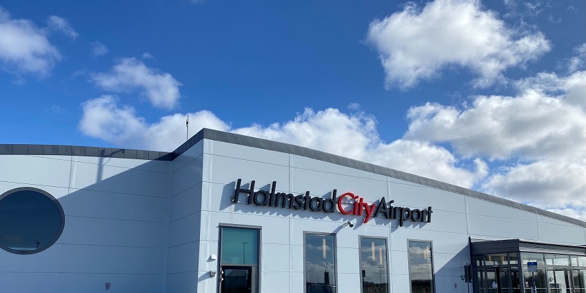 An image of Halmstad Airport, an airport serving the south coast.