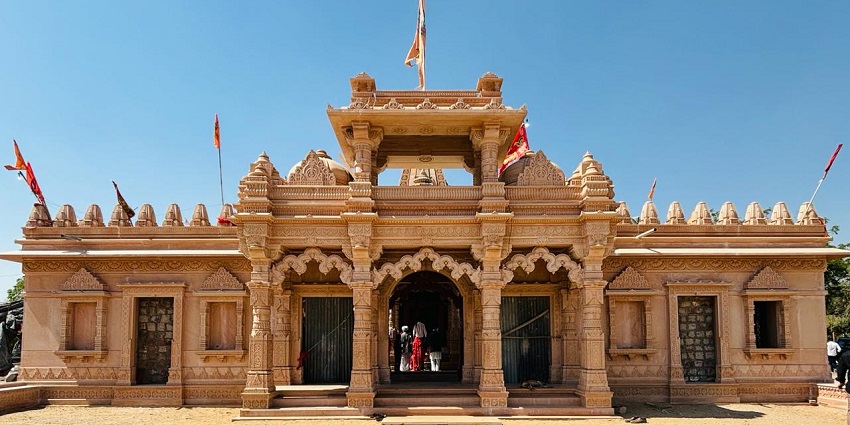 Temple, dedicated to Lord Hanuman, symbolising strength, devotion, and spiritual wisdom.
