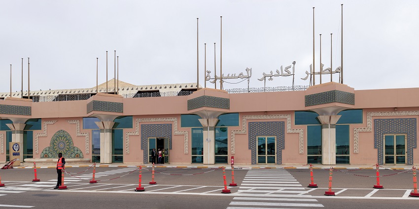 This airport plays a key role in the region's economic development, providing an open gate to the world