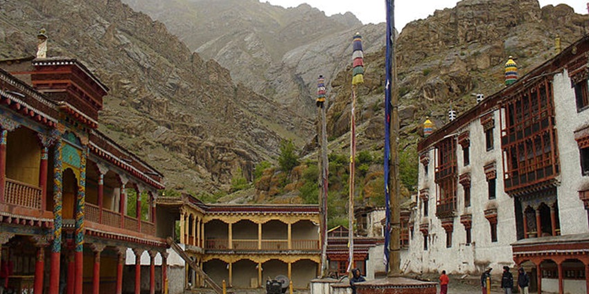 The Hemis Monastery in Ladakh is one of the top monasteries in India