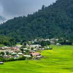 Image of Ziro Valley in Arunachal during summer, part of hill stations in North East India.