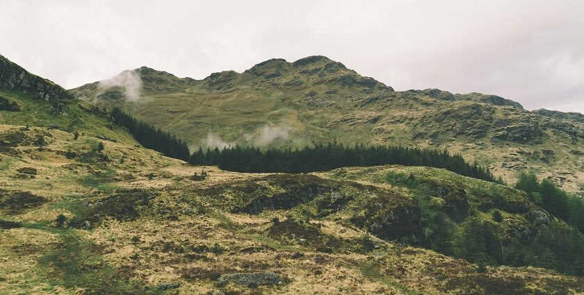 An image of a hill destination similar to hill stations in South India during summer