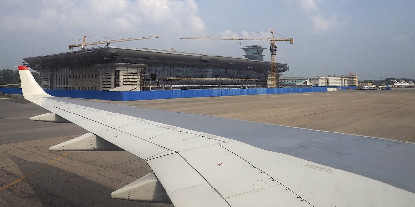An image of Pyongyang Sunan International Airport for domestic and international flights