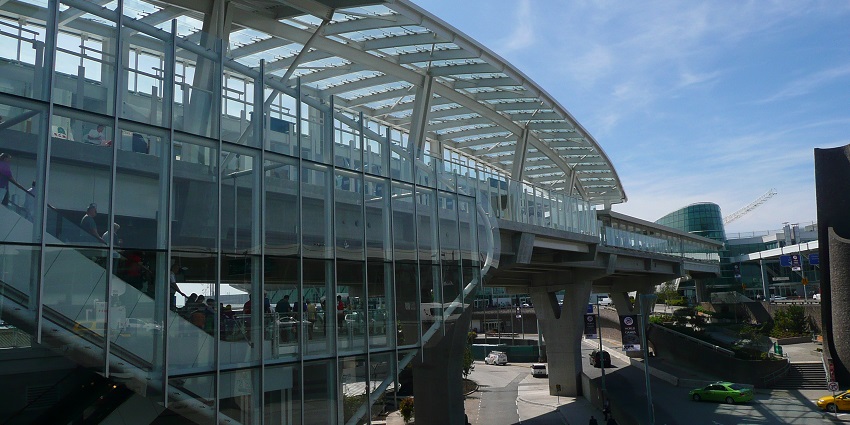 Vancouver International Airport is connected to major cities worldwide.