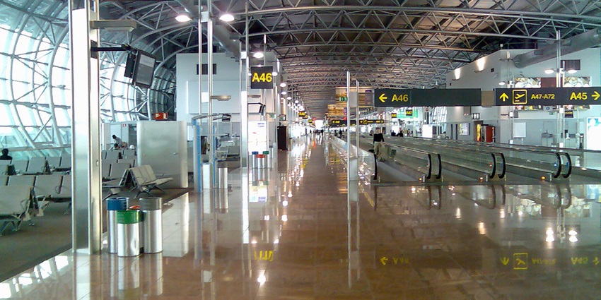 The exquisite design Terminal of Brussels Airport