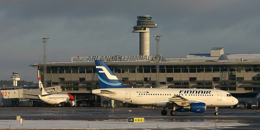 An image showing the Stockholm Arlanda Airport.