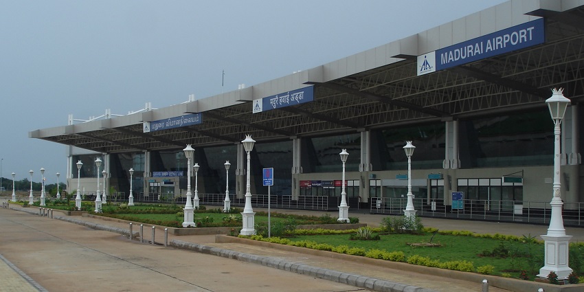 The new Terminal of Madurai Airport.