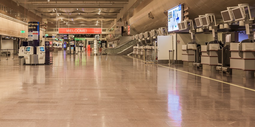 A view of Stockholm Arlanda Airport which is connected to major cities in Sweden.