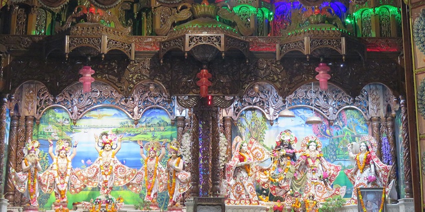 Russian Krishna temple with teachings on Vedic spirituality