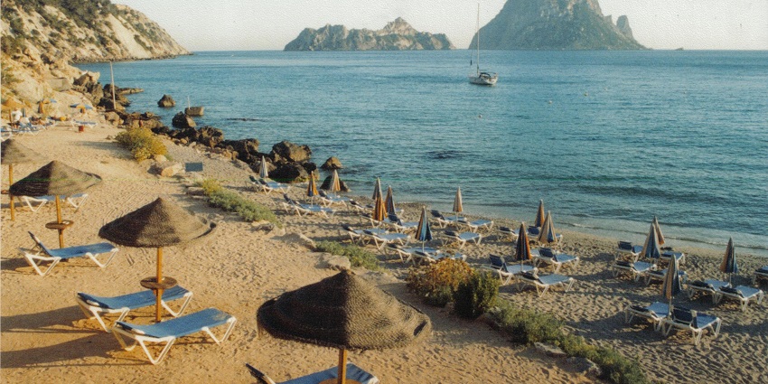 Dance the night away or relax on serene shores at Ibiza - one of the Spanish Islands.