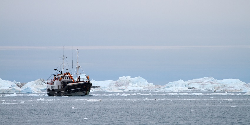 An image of the Ilulissat, one of the most popular tourist attractions in Greenland