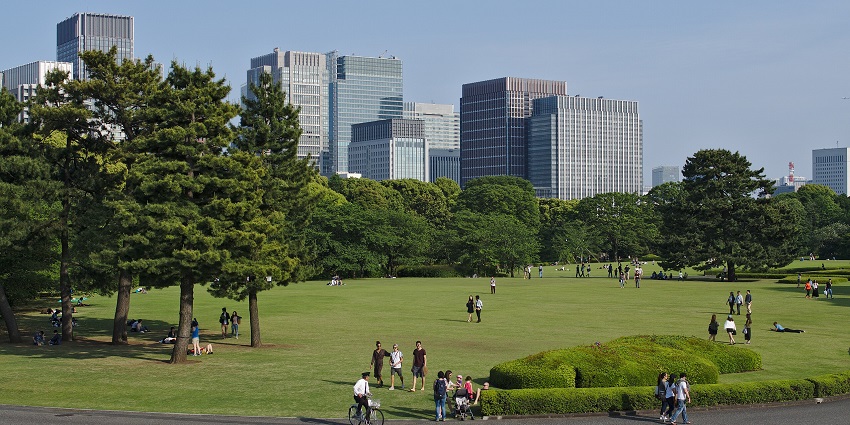 Walk through the history of the Imperial Palace East Gardens in a timeless love story.