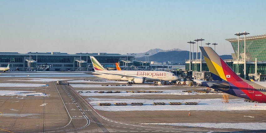 Incheon is one of the major airports in Seoul with world-class facilities and services