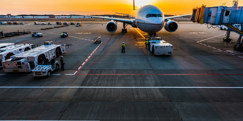 Gateway to the Scottish Highlands with scenic flight routes.
