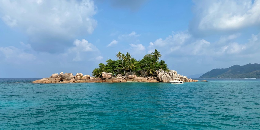 Island hopping is amongst the best things to do in Seychelles along with snorkeling and diving