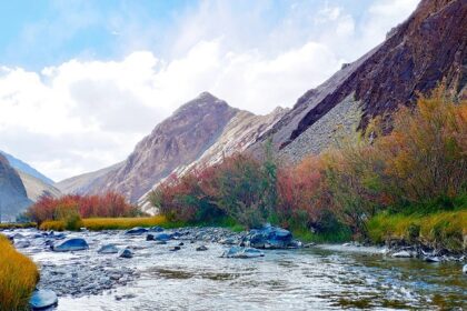 A picturesque image of Pahalgam Valley in Jammu and Kashmir on a sunny day.