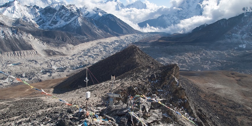 A mesmerising view of Kala Patthar near the Gurudongmar Lake in April.
Viewers of this file can see comments and suggestions