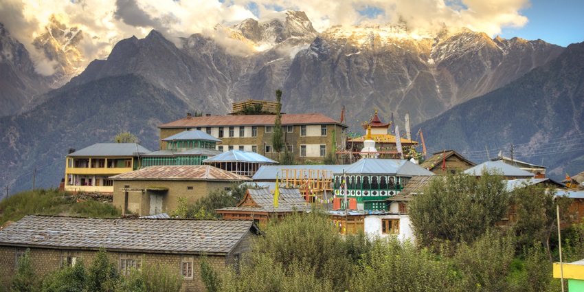 A breathtaking view of Shoja, one of the less crowded hill stations in North India.