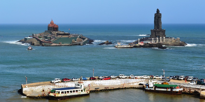 Kanyakumari, one of the most amazing places to visit in December in South India