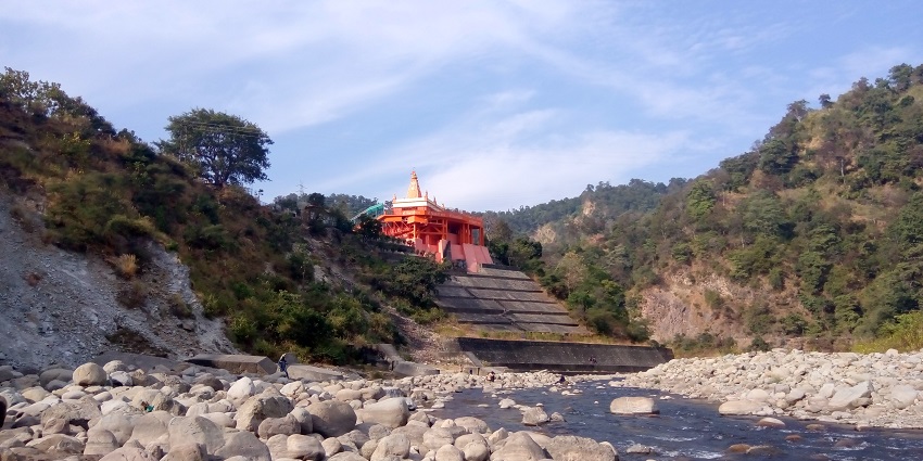 The 150-year old Siddhabali Temple in Kotdwar, nestled atop a hill.