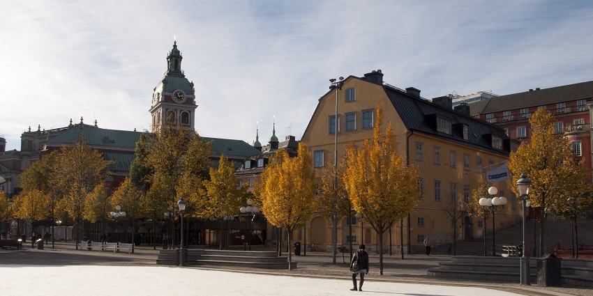 An image showing Kungsträdgården, a popular park in the heart of Stockholm.