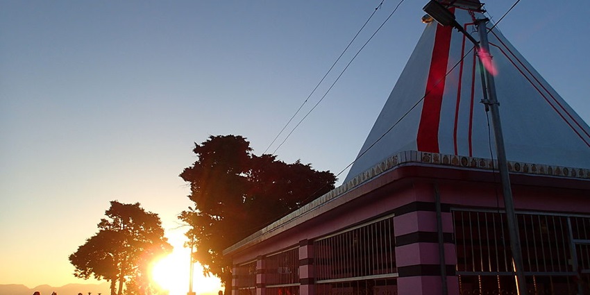 Witness sunrise views while exploring the iconic places to visit in Devi temples in Uttarakhand