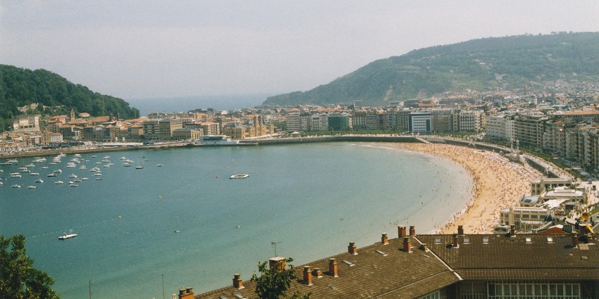 La Concha Bay is one of the best beaches in Spain.