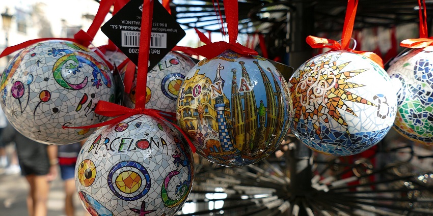 La Rambla near the Picasso Museum in Spai