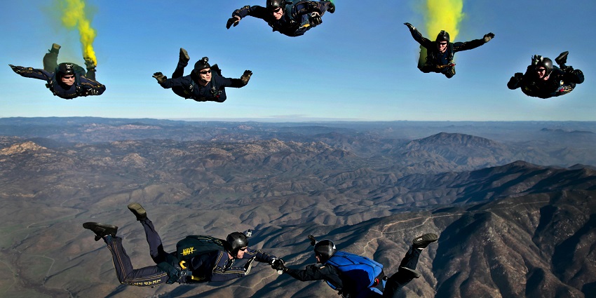 A skydiving adventure offering unparalleled views of England’s stunning views.
