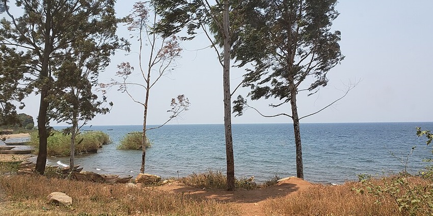 An image of the crystal-clear waters of Lake Tanganyika, Africa’s deepest lake