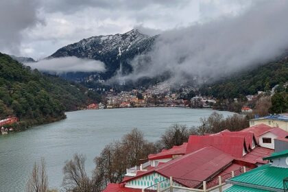 An image of Bhulla Tal Lake in Uttarakhand, a serene artificial lake in Lansdowne town