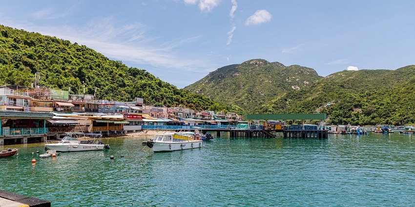 Lamma Island offers a laid-back atmosphere, scenic beauty, and land hiking trails.