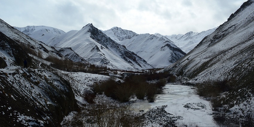 An image of the landscape of Hemis National Park, one of the national parks in North India.