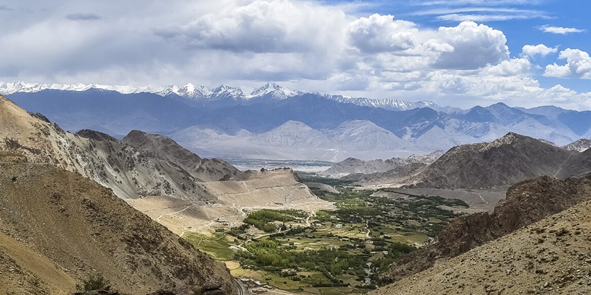An image of Leh Ladakh, one of the popular places to visit in June in North India.