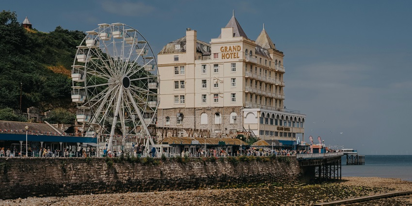 The Llandudno Bay is famous for its vast plains and diverse terrains dotted with buildings