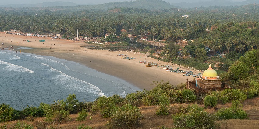 View of the beach with the best views and a serene landscape.